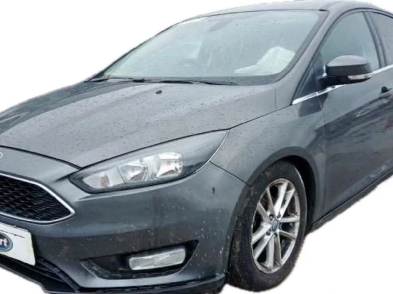 Ford Focus being broken for parts at Allparts Rochdale