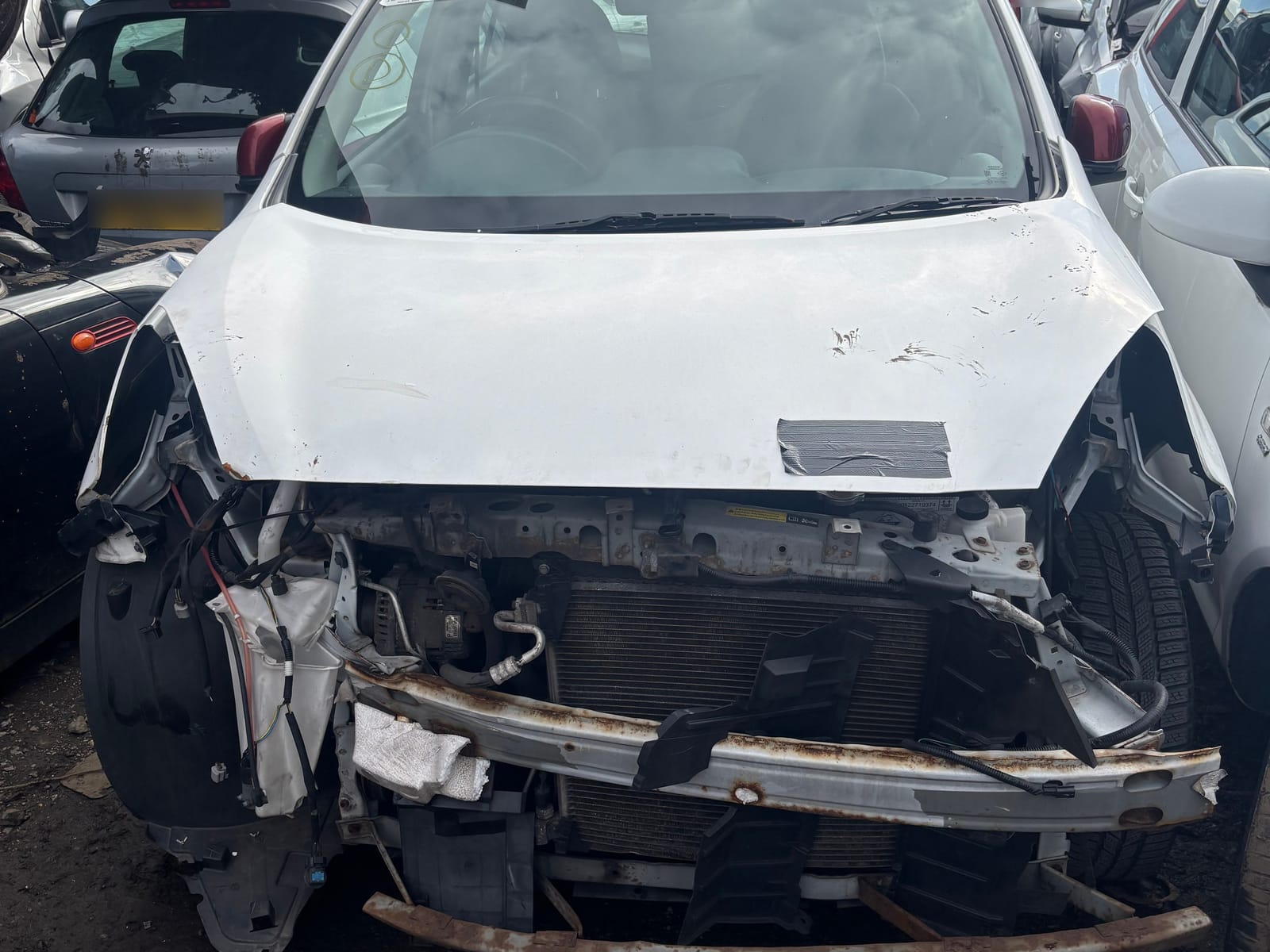 2014 Nissan Micra being broken for parts at Allparts Rochdale