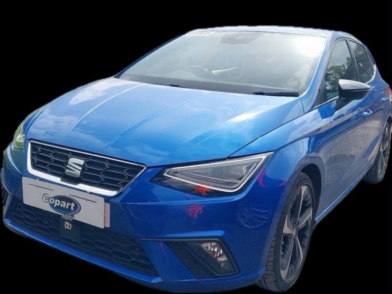 Seat Ibiza being broken for parts at Allparts Rochdale